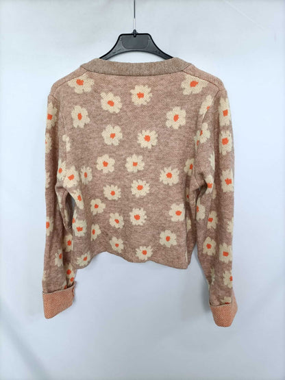 OTHERS. Retro Floral Cardigan Your (s/m)