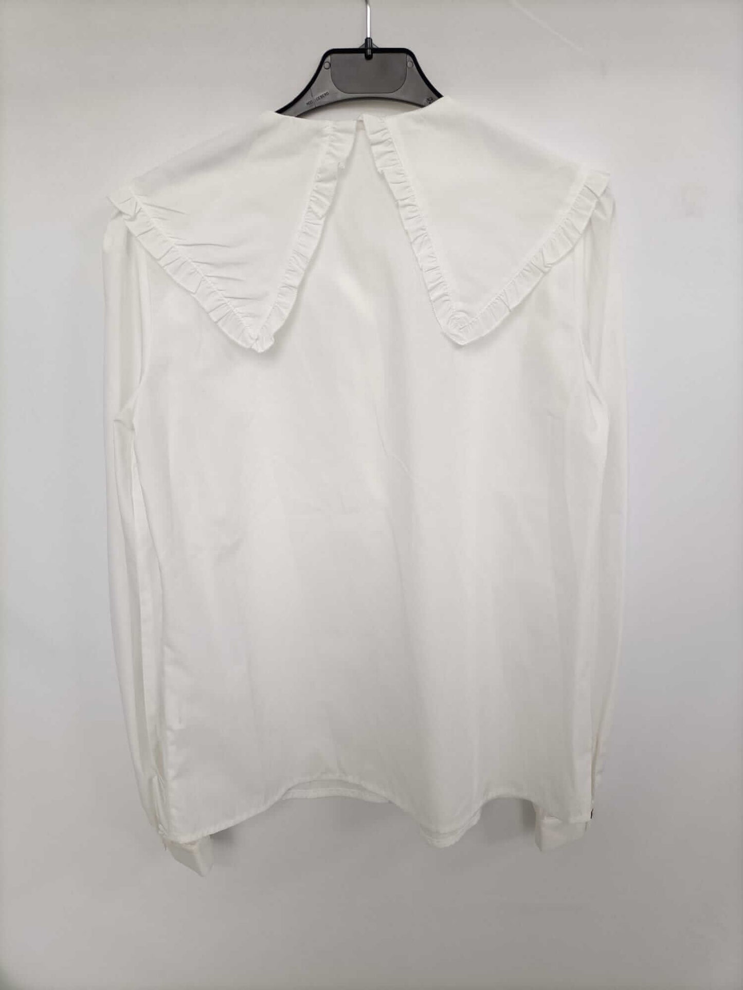 OTHERS. White blouse with baby collar (s/m)