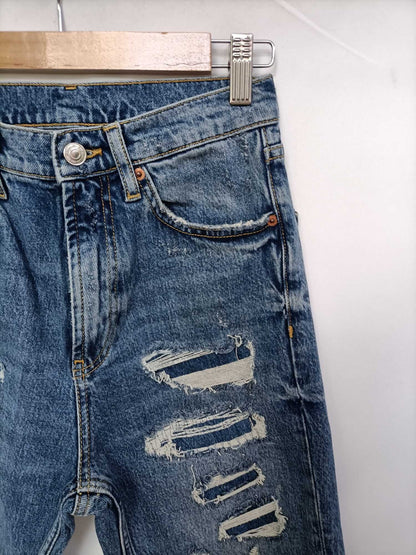 ZARA. Jeans rotos T.36