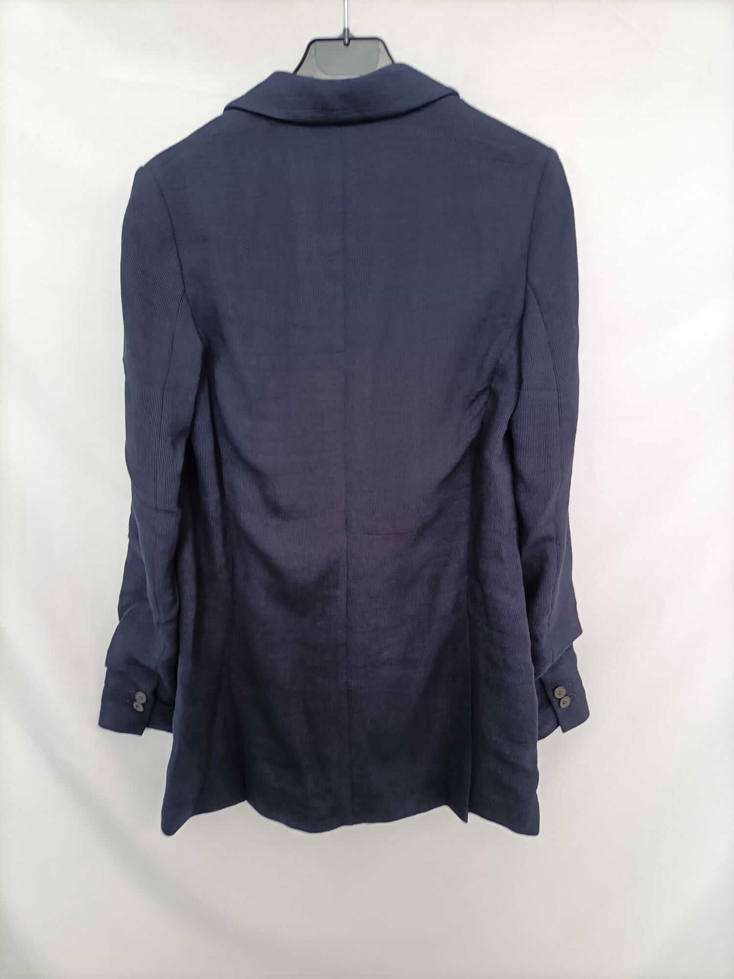 ZARA. Blazer azul larga T.s