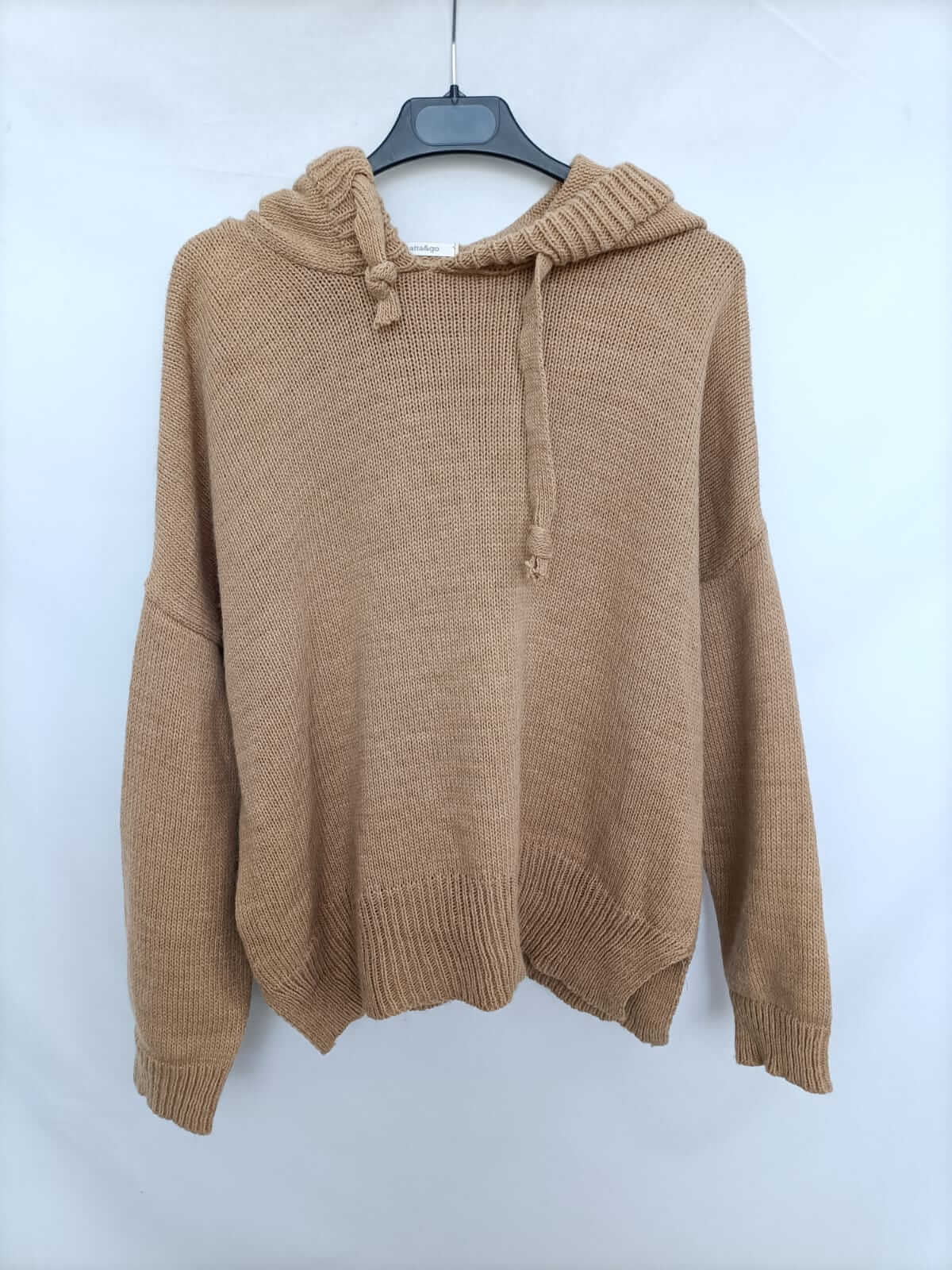 RENATTA&amp;CO. Jesersy camel hood Tu (s/m)