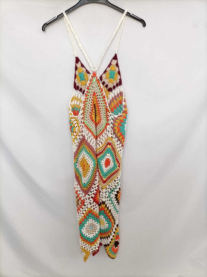 MIA. Vestido midi croché Tu (s/m)