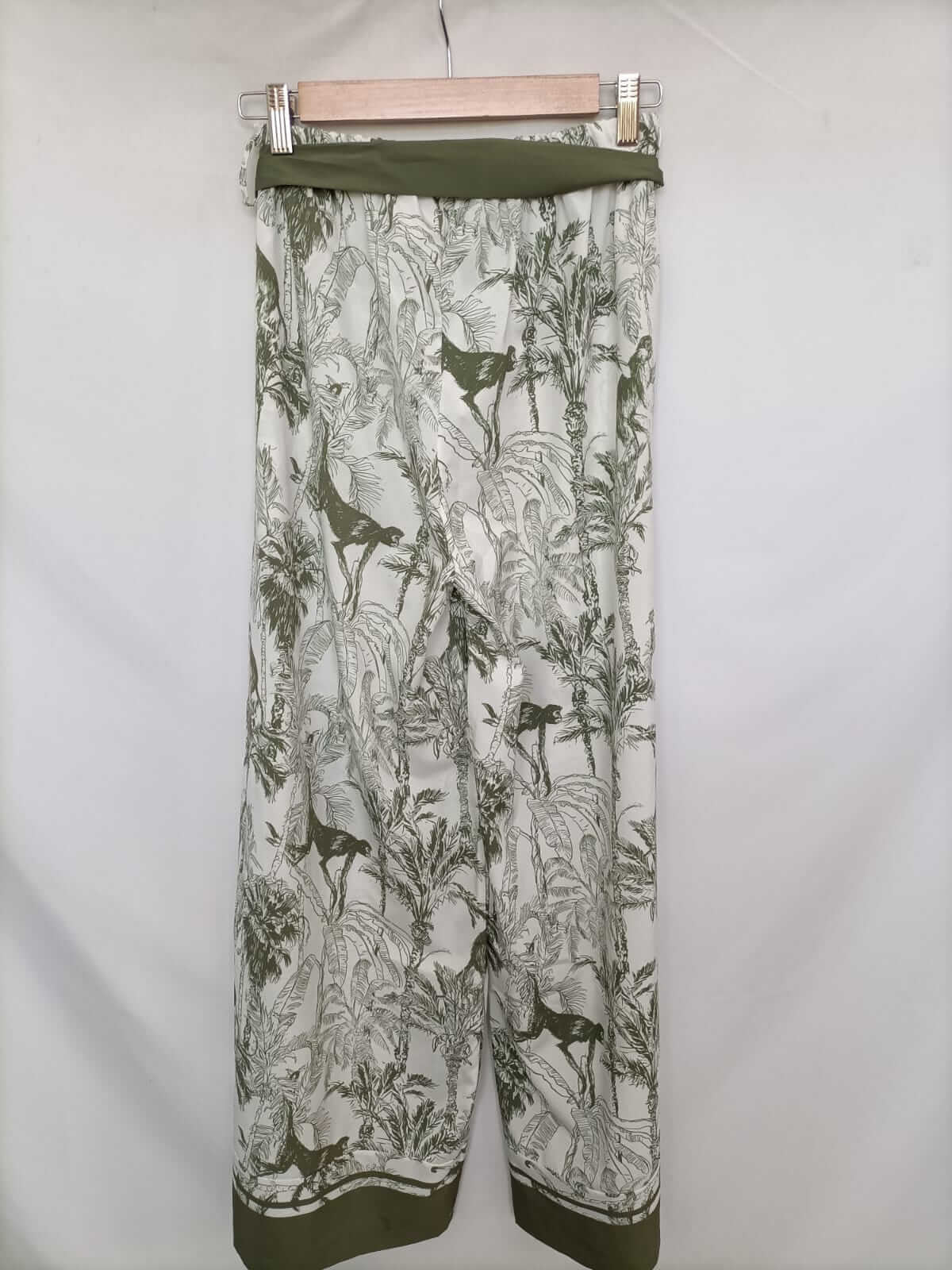 OTHERS. Palazzo Jungle Pants Tu (s/m)