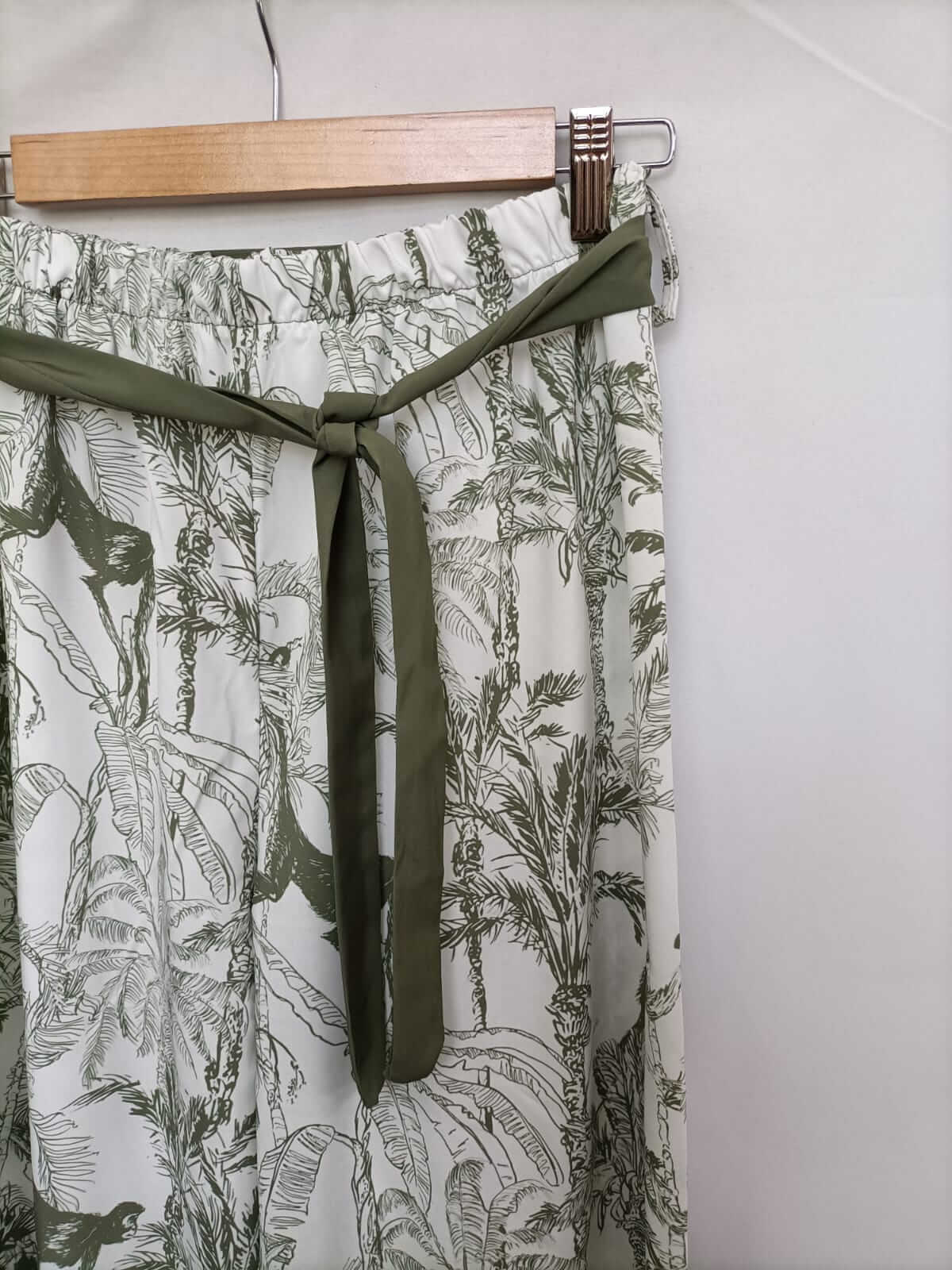 OTHERS. Palazzo Jungle Pants Tu (s/m)