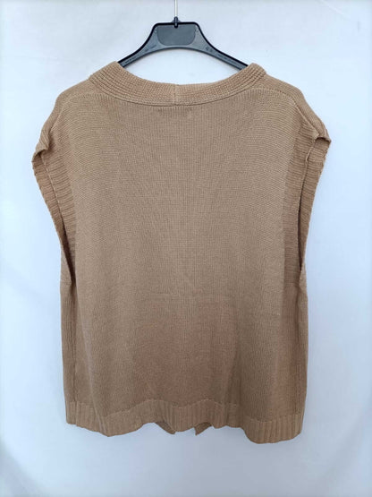 AZALEA. Tu cinnamon buttoned vest (m/l)