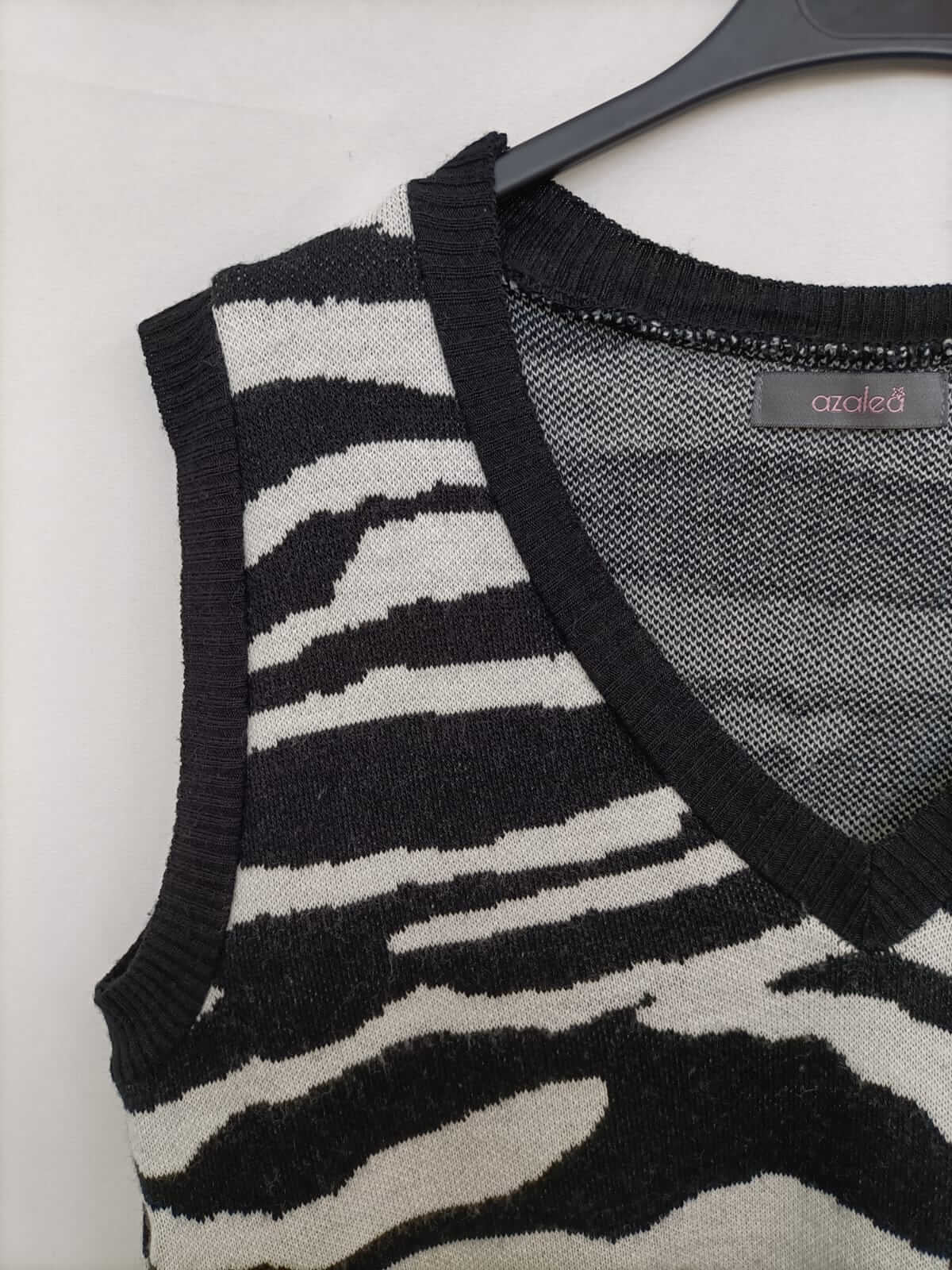 AZALEA. Chaleco cebra Tu (s/m)