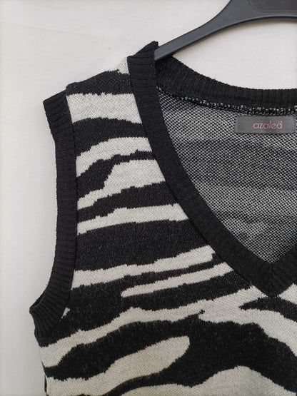 AZALEA. Chaleco cebra Tu (s/m)