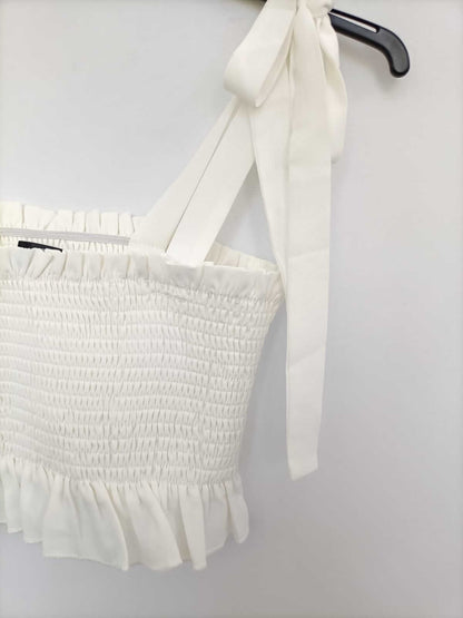 SHEIN. Croptop blanco T.xs