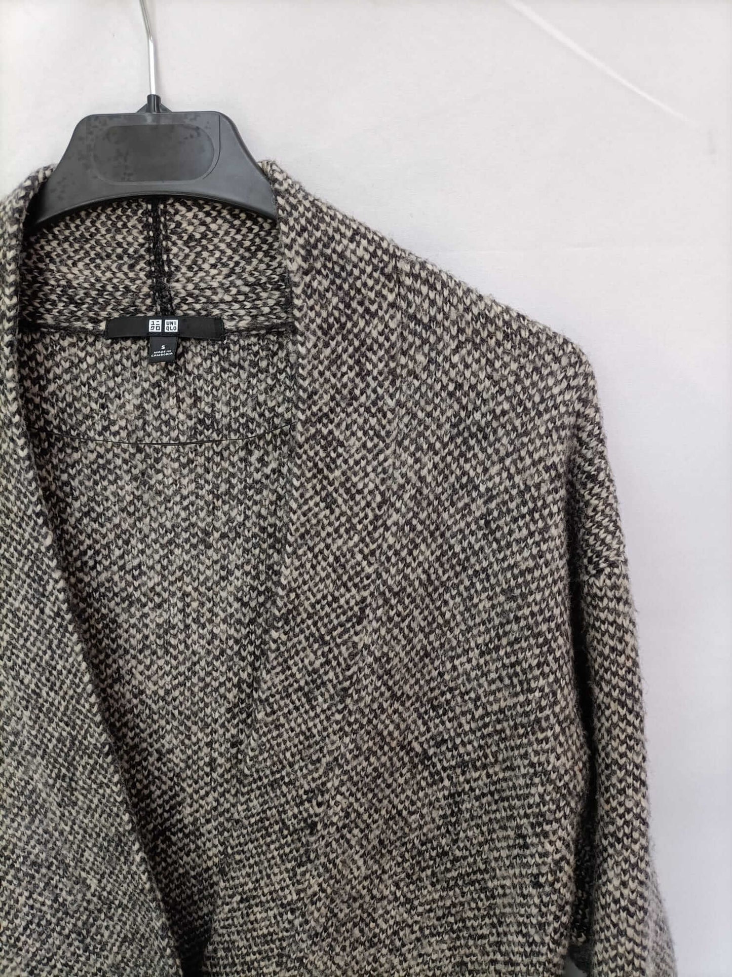 UNIQLO.Abrigo largo entretiempo T.s