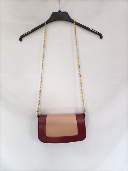 YKK.Bolso negro doble solapa intercambiable