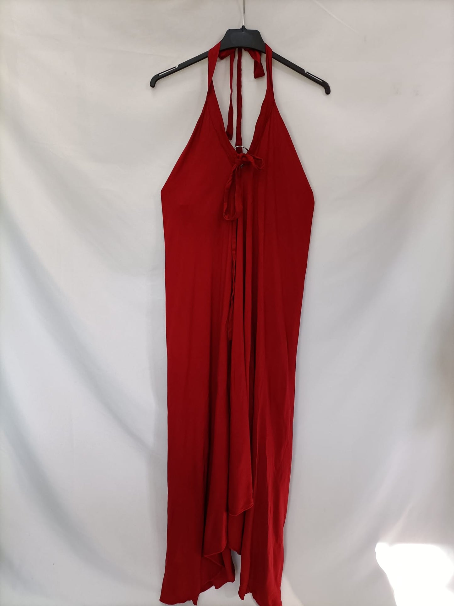 OTRAS.Vestido rojo oscuro TU