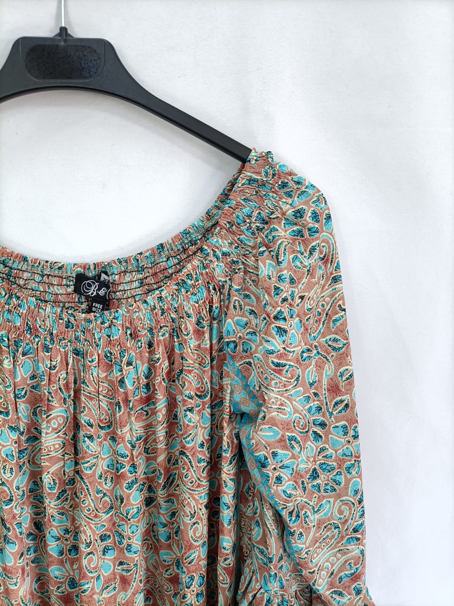 B&B.Vestido corto fluido TU (S/M)