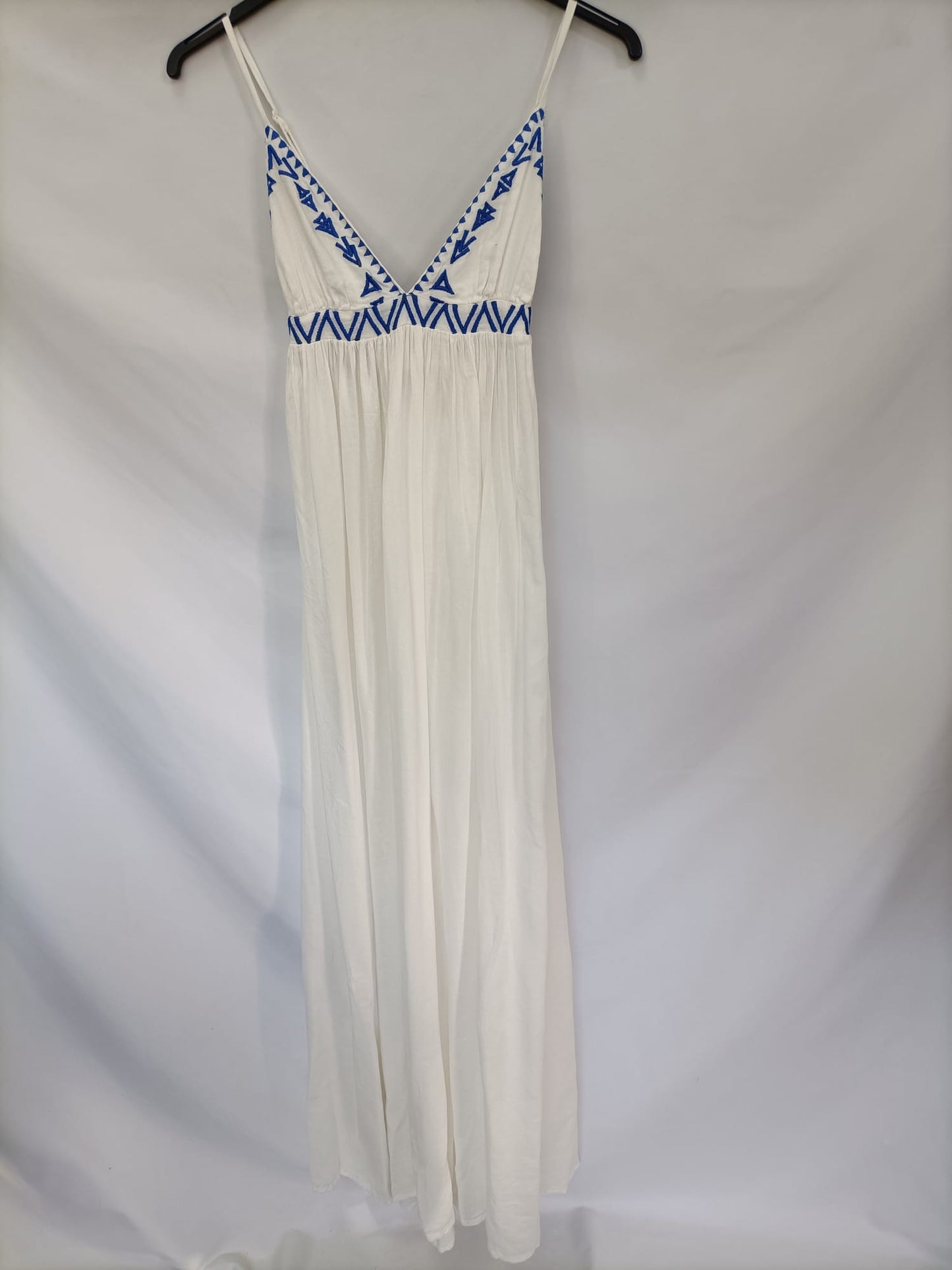 CALZEDONIA.Vestido largo blanco TU (s)