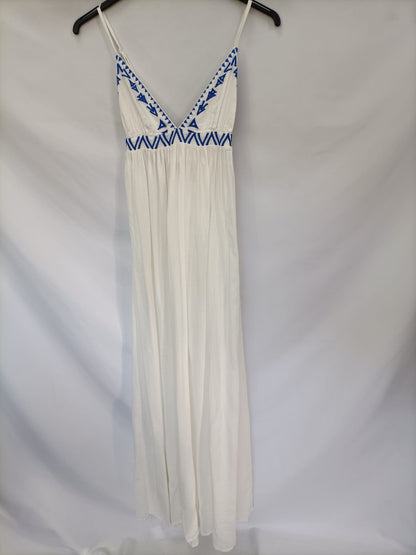 CALZEDONIA.Vestido largo blanco TU (s)