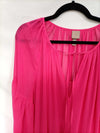 H&M.Vestido largo rosa T.4XL