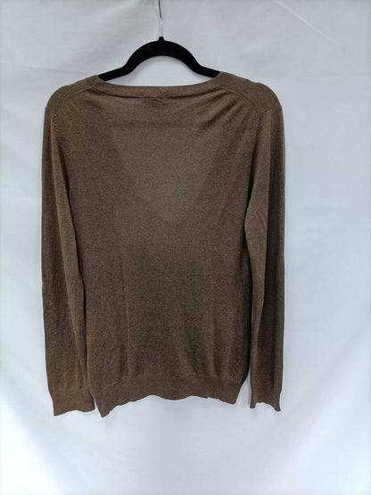 MASSIMO DUTTI. Tl camel sweater