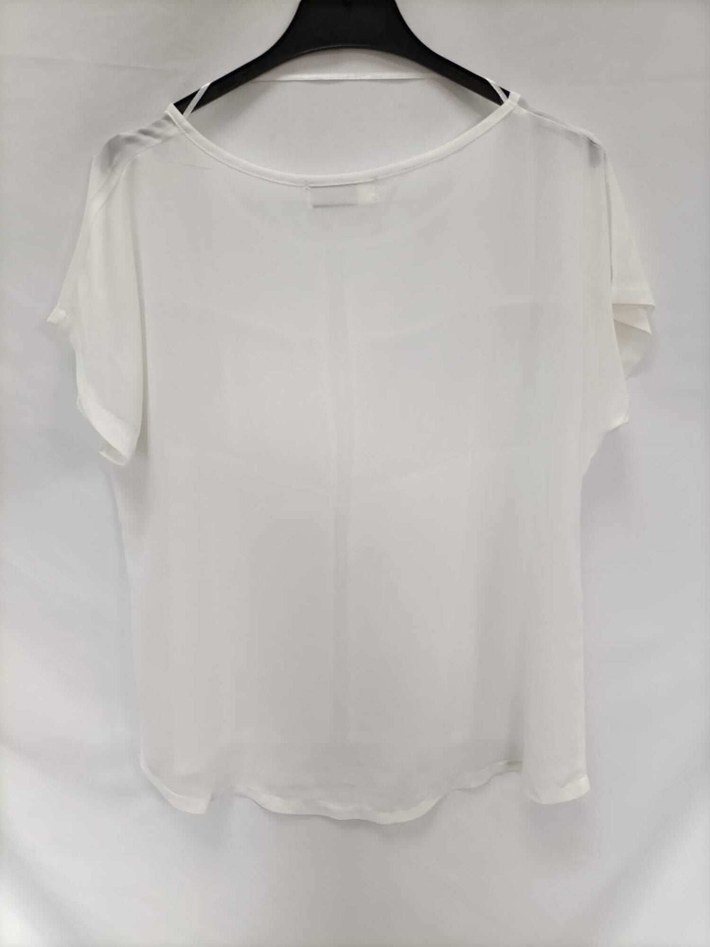 GOTA. Blusa blanca encaje Tu (s/m)