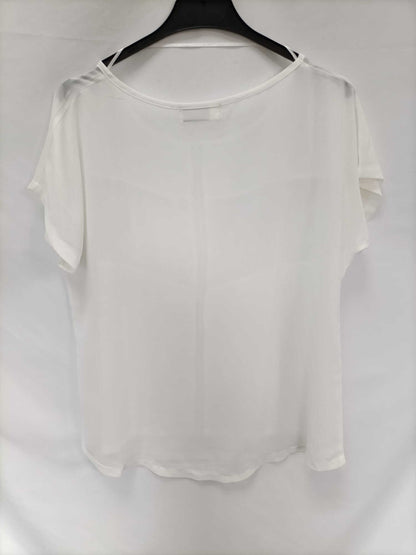 GOTA. Blusa blanca encaje Tu (s/m)