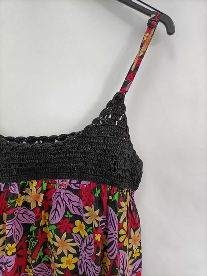ZARA. Short floral dress Tm