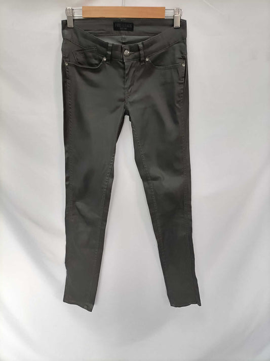 FIRE FACE. Pantalón gris encerado T.36