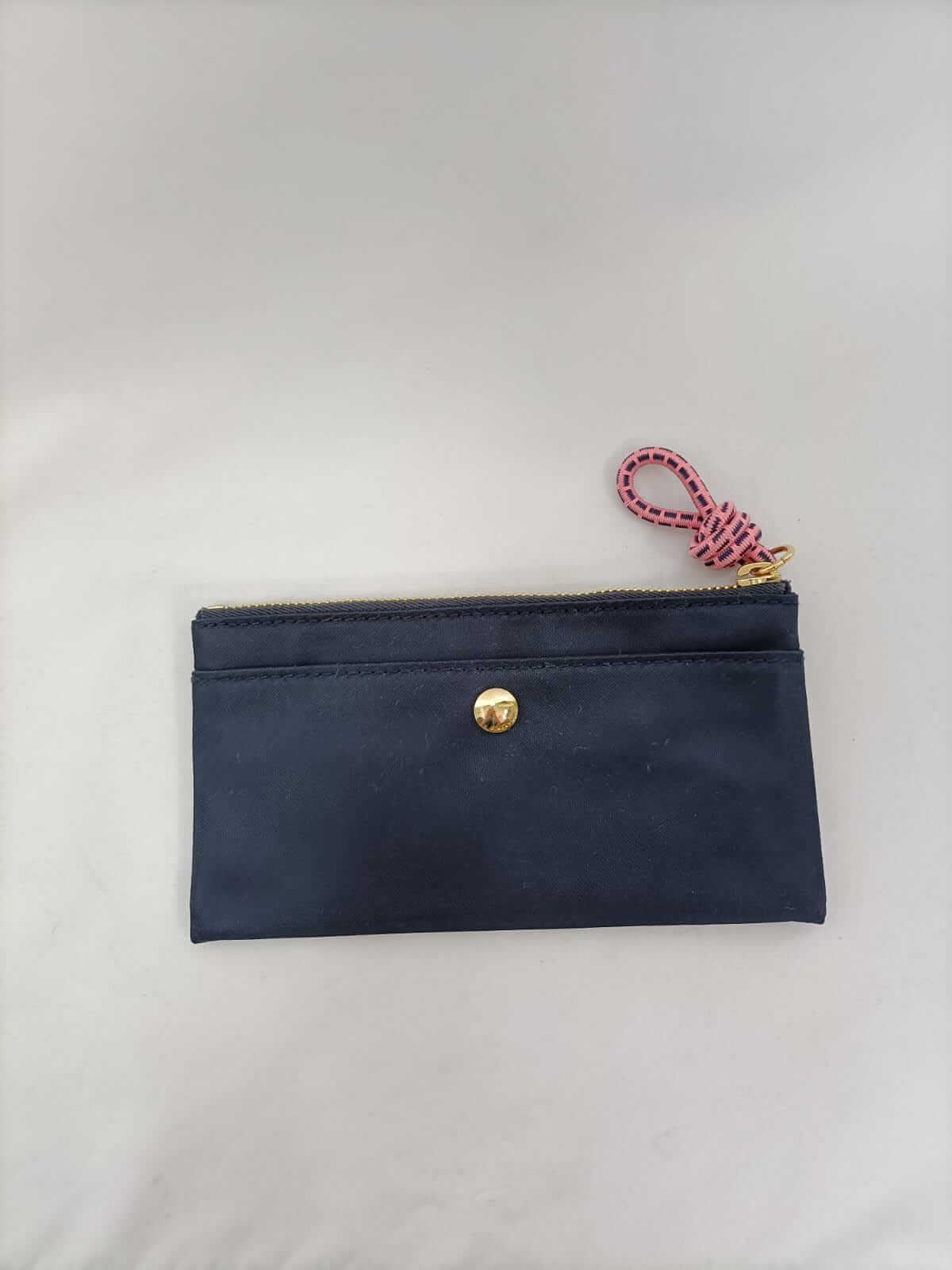 BIMBA Y LOLA. Monedero azul lona