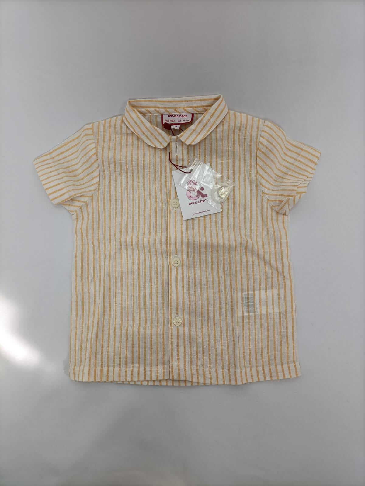 NECK&NECK. Camisa raya T.12/18m