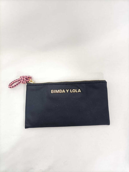 BIMBA Y LOLA. Monedero azul lona
