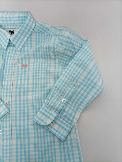 FERRONI. Checkered shirt, 6 years old