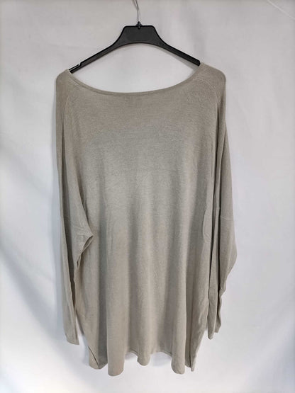 OTRAS. Jersey beige grisaceo Tu (l/xl)