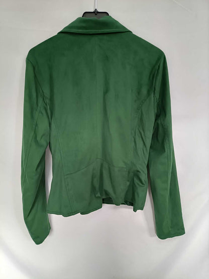 ICHI. Green suede jacket size 40