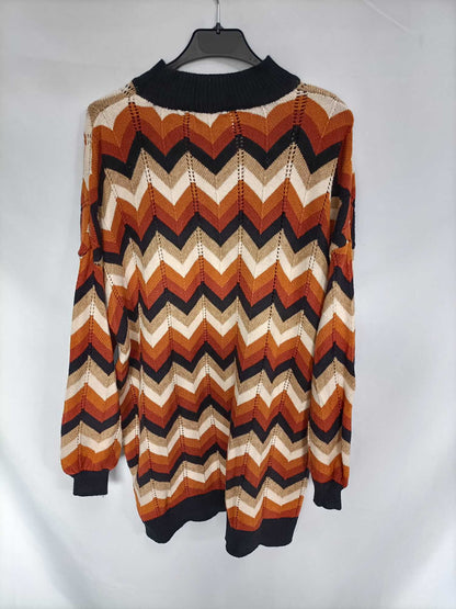 MANANA. Jersey/vestido espiga T.u