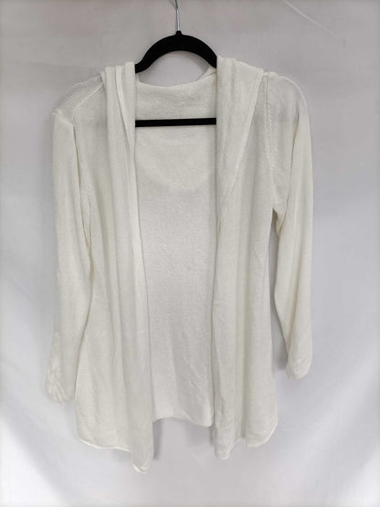 OTRAS. Cárdigan blanco capucha Tu