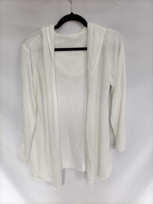 OTRAS. Cárdigan blanco capucha Tu