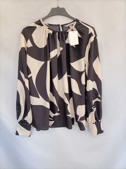 H&amp;M.Two-tone blouse S.XL