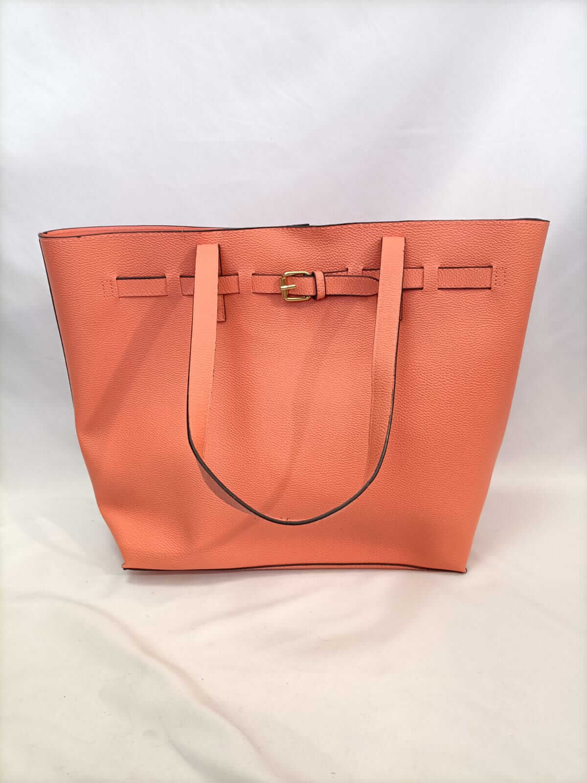 PRIMARK.Bolso coral estilo shopper