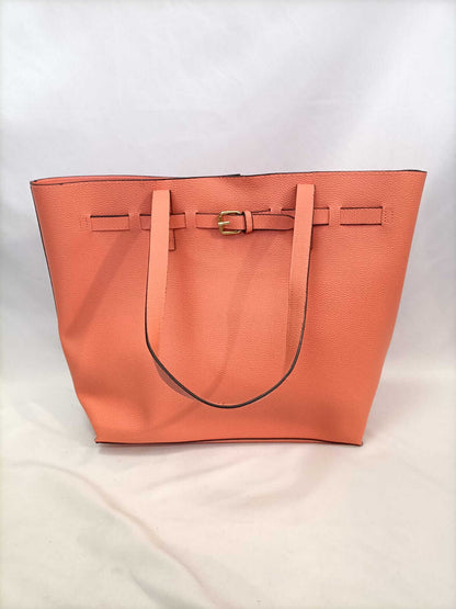 PRIMARK.Bolso coral estilo shopper