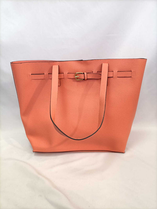 PRIMARK.Bolso coral estilo shopper
