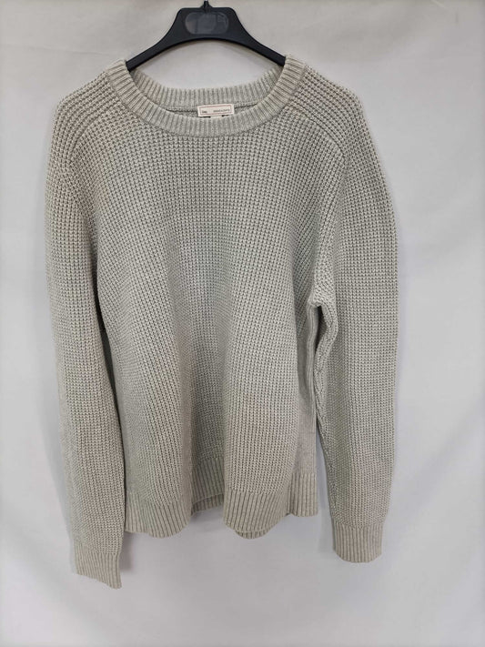 GAP. Grey knit sweater Tl