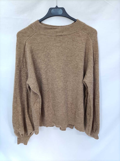 PINPON LILI. Jersey camel mangas Tu (m/l)