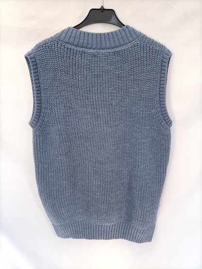 PINPON LILI. Chaleco celeste Tu (l/xl)