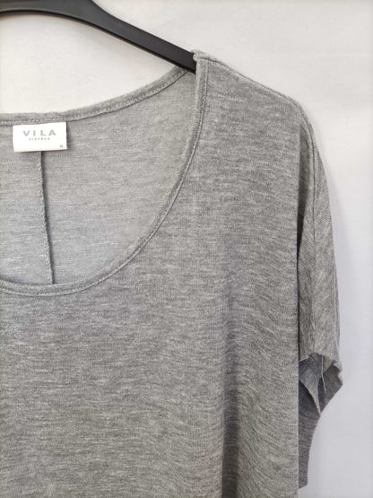 VILA. Heathered T-shirt, size XL