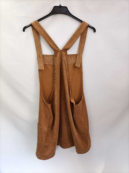 PINPON LILI. Camel corduroy dungarees TU (l/xl)