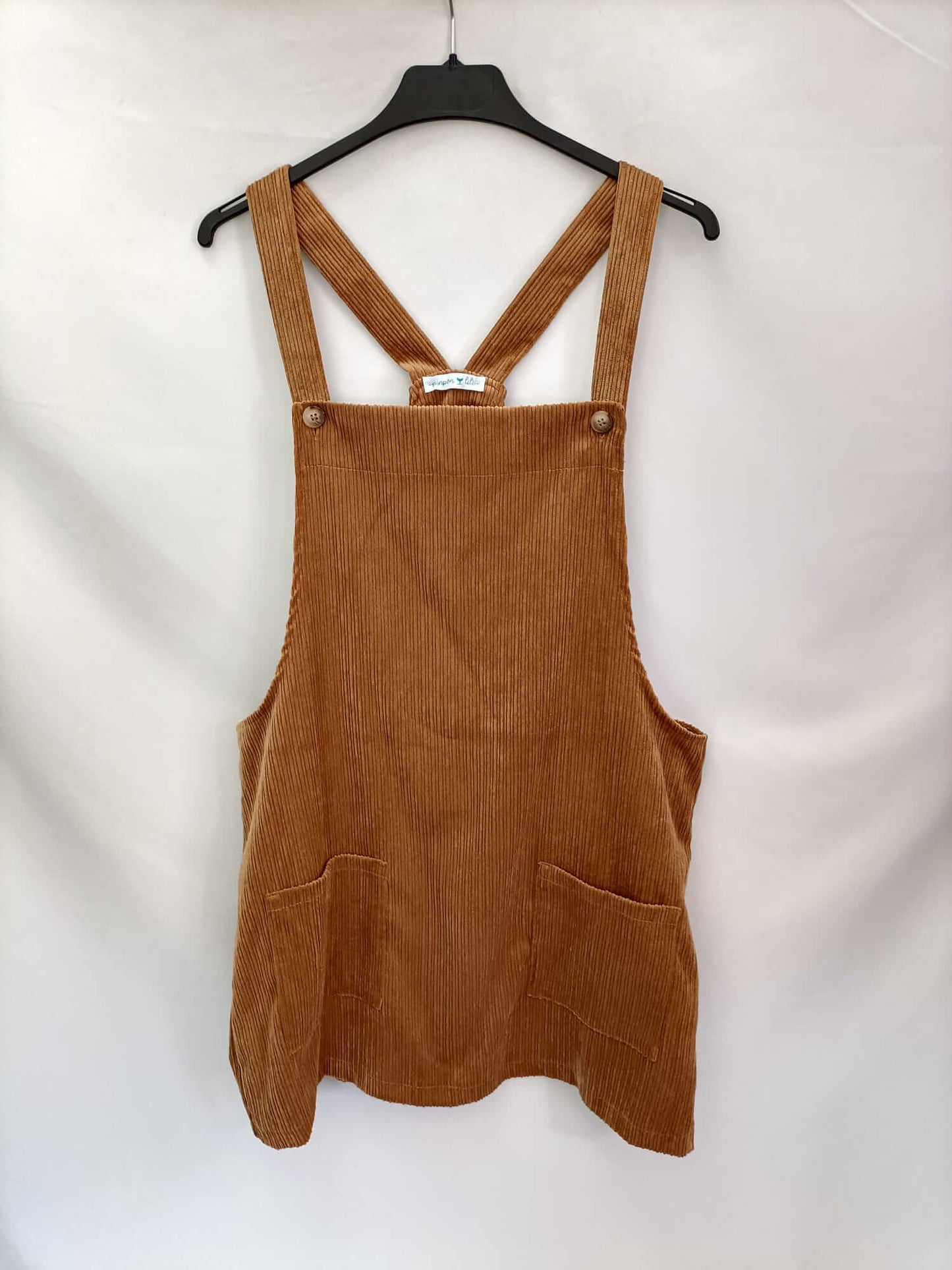 PINPON LILI. Camel corduroy dungarees TU (l/xl)
