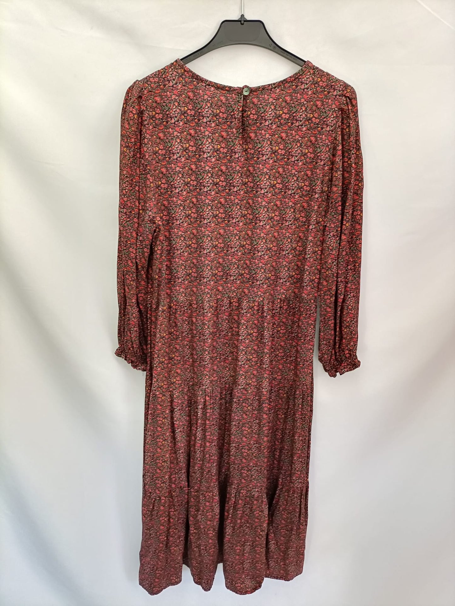 PINPON LILI. Vestido largo flores T.u (s/m)