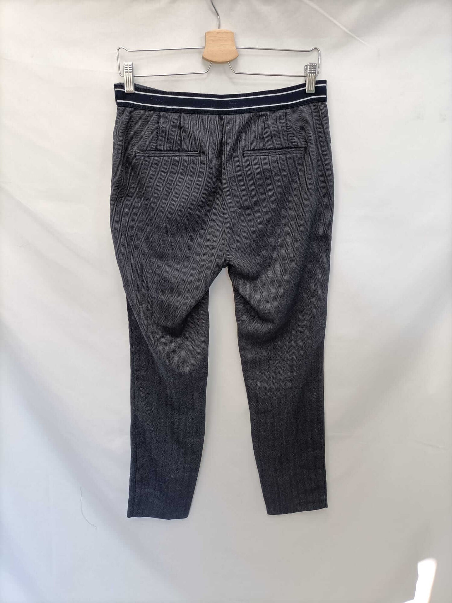 ZARA. Pantalón azul chino T.l