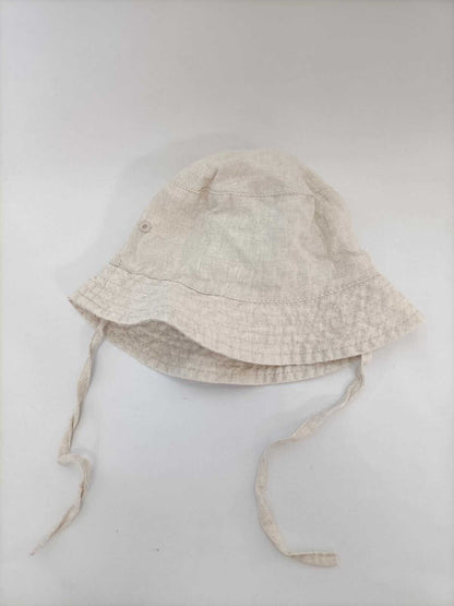 H&M. Bucket beige algodón T.3m