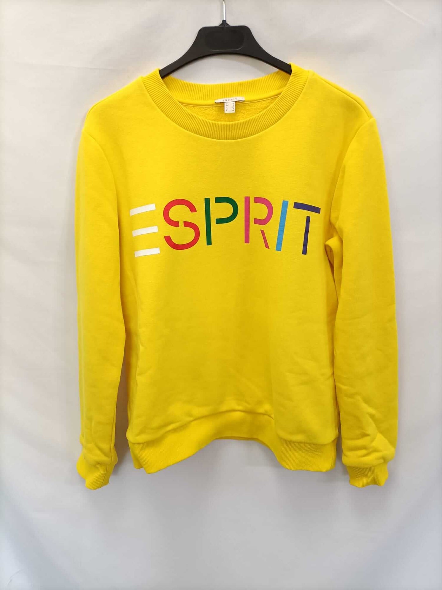SPRIT.Sudadera amarilla logo T.s