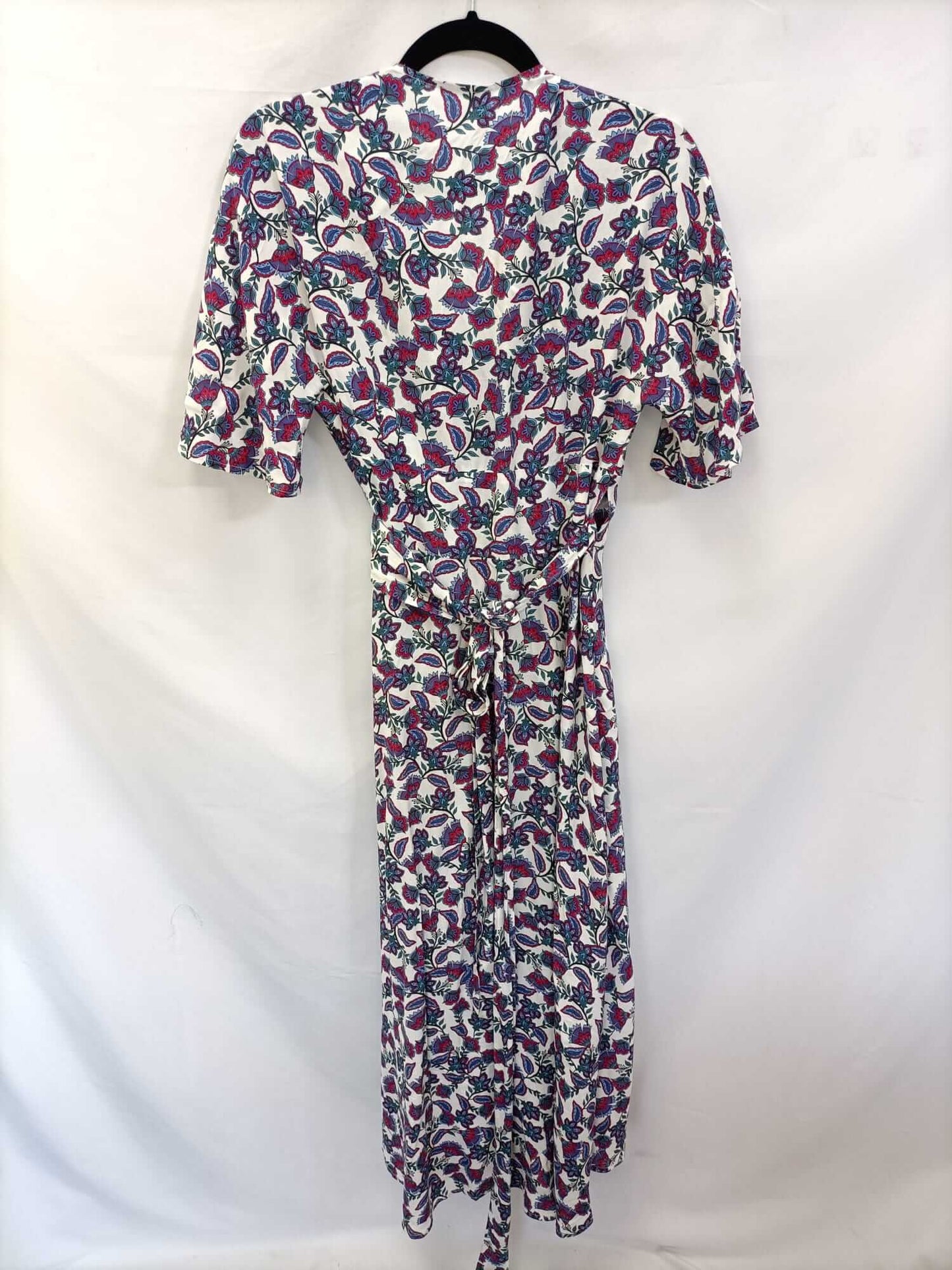 CLAUDIE PIERLOT.Vestido largo flores T.m/l