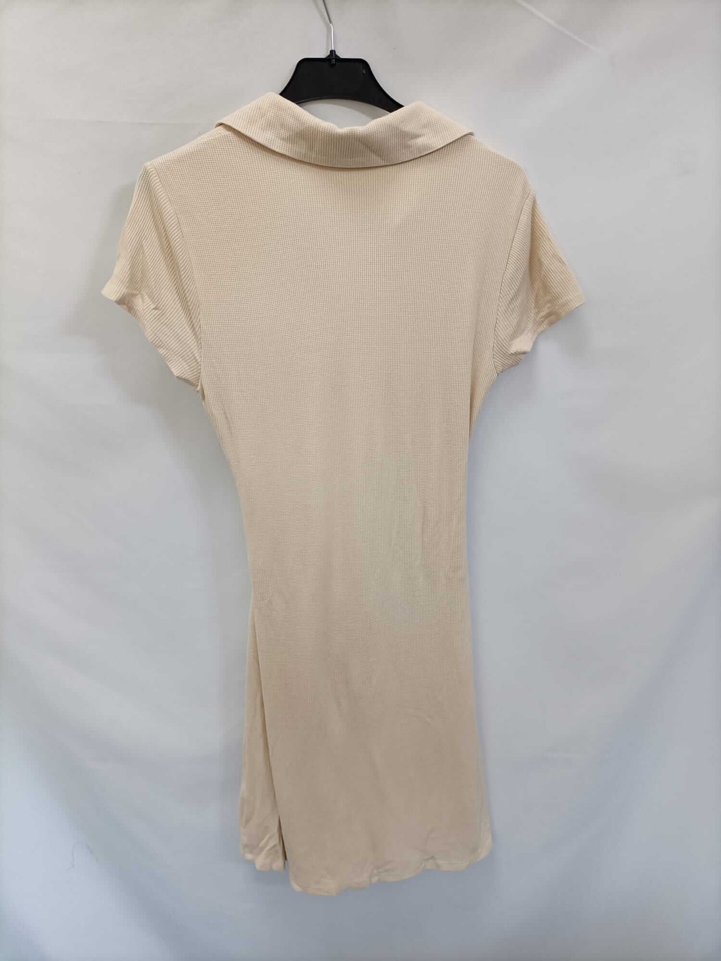 LOVERS&FRIENDS.Vestido corto canalé T.m