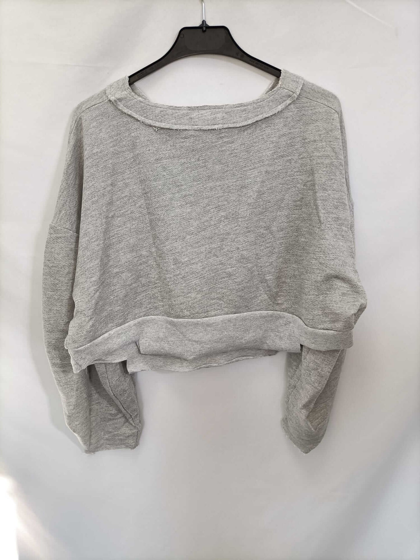 LOVERS&amp;FRIENDS. Short grey sweatshirt T.xs